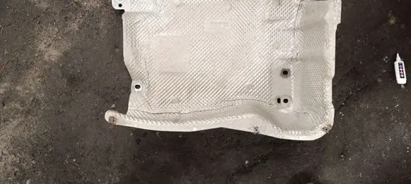 Audi A6 S6 C7 4G Exhaust heat shield 4G0804173H