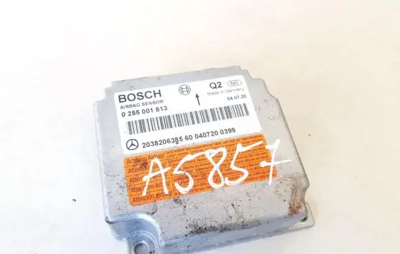 Mercedes-Benz C W203 Airbag control unit/module 0285001813 203820638560