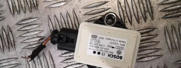 Audi A4 S4 B8 8K ESP acceleration yaw rate sensor 8k0907637c