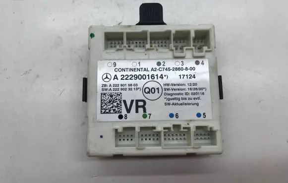 Mercedes-Benz S W222 Door control unit/module A2229001614 A2229023213 A2229015603
