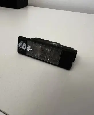 Peugeot 607 Number plate light