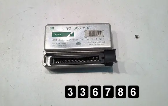 Opel Tigra A Engine control unit/module 90386502
