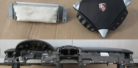Porsche Cayenne (9PA) Dashboard CZARNA