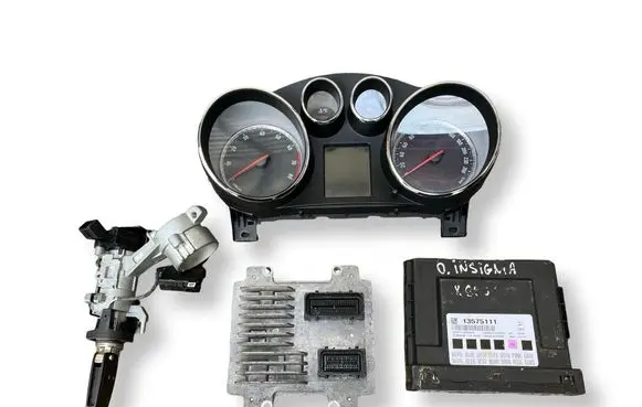 Opel Insignia A Engine ECU kit and lock set 13575111 12636331