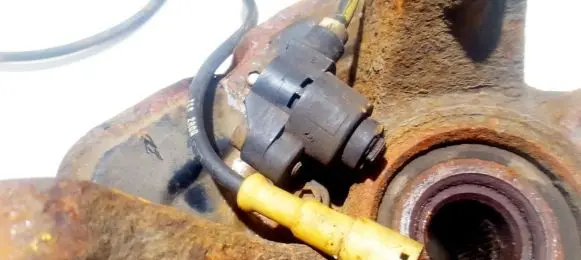 Opel Vectra B ABS brake wheel speed sensor 90464775