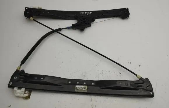 Front window lifting mechanism without motor