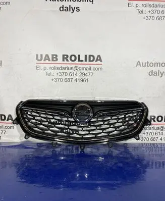 Opel Mokka X Front bumper upper radiator grill