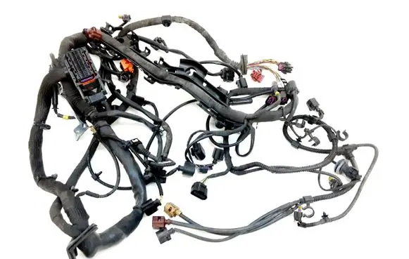 Porsche Cayenne (92A) Engine installation wiring loom