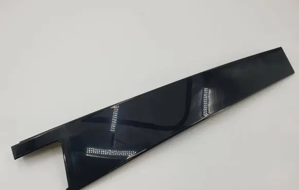 Mercedes-Benz E W212 Rear door glass trim molding 2126900487