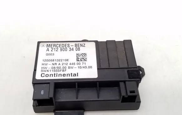 Mercedes-Benz E W212 Fuel injection pump control unit/module A2129003408 A2124460071
