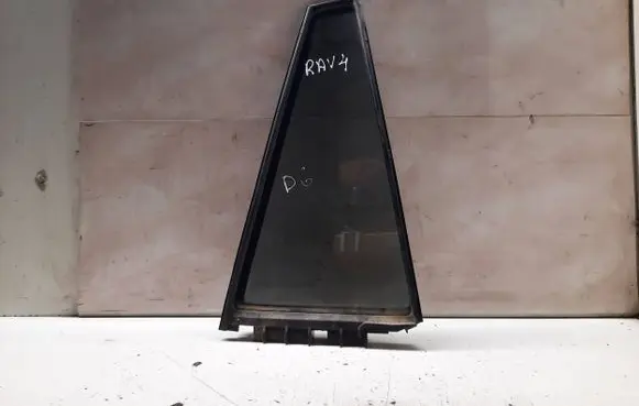 Rear vent window glass