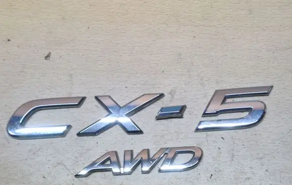 Mazda CX-5 Rear loading door model letters 