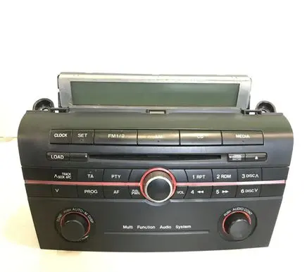 Mazda 3 I Radio/CD/DVD/GPS head unit 14794018 BR2D66AR0