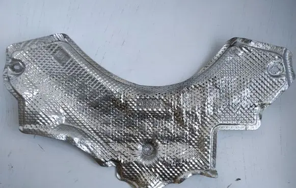 BMW 7 F01 F02 F03 F04 Heat shield in engine bay 51487186860