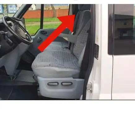 Ford Transit (B) pillar trim (top) YC15V243A53B YC15V243A53 M29676