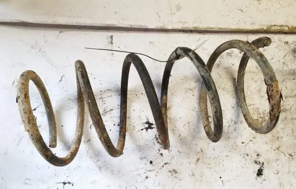 Peugeot 607 Front coil spring