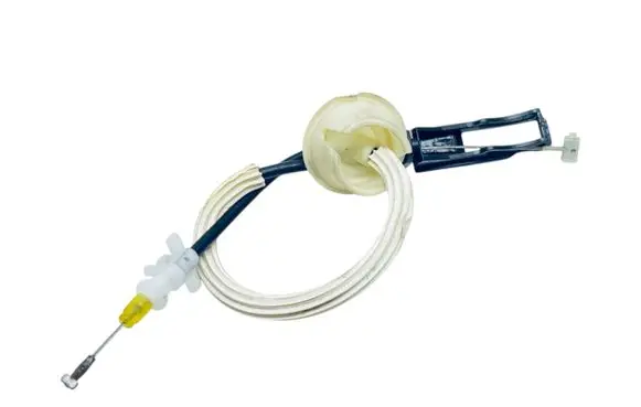 Volkswagen Touareg II Front door cable line 7P6837085C