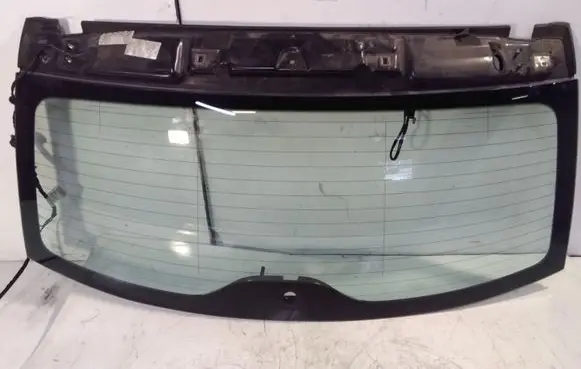 Volkswagen Touareg I Rear windscreen/windshield window 