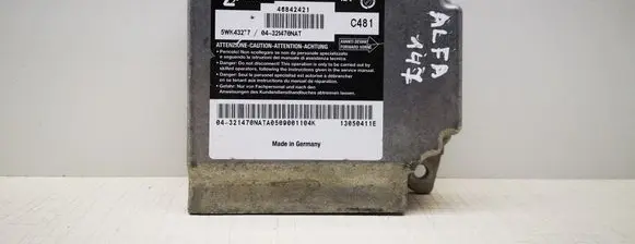 Alfa Romeo 147 Airbag control unit/module 46842421 5WK43277