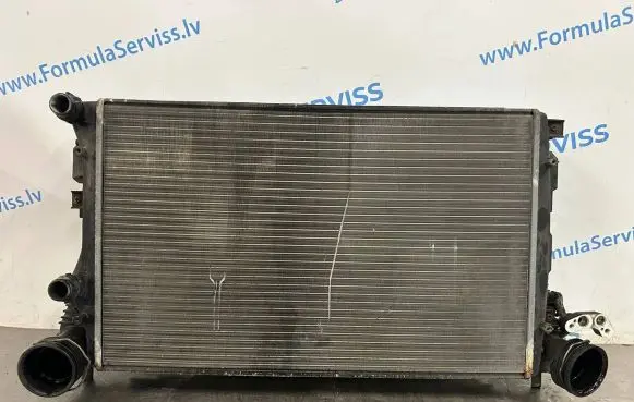 Skoda Octavia Mk2 (1Z) Coolant radiator 1K0121253AA 1K0820411E 1K0145803L