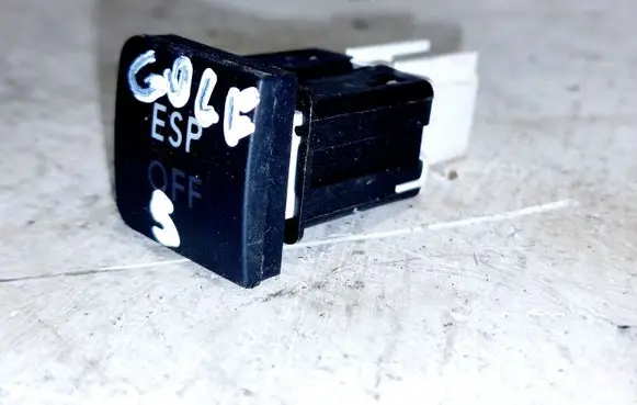 Volkswagen Golf V ESP (stability program) switch 1K0927117A