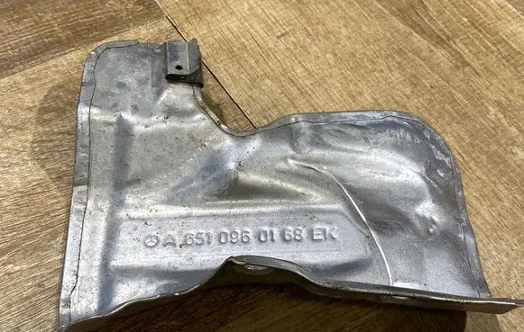 Mercedes-Benz C W205 Heat shield in engine bay A6510960168