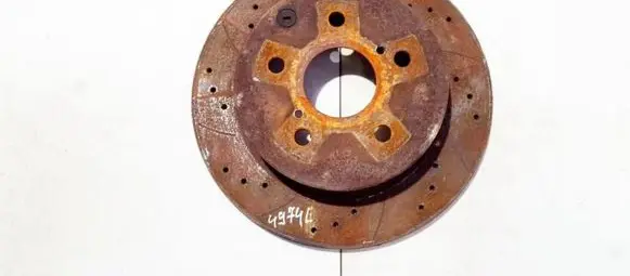 Toyota RAV 4 (XA30) Rear brake disc neventiliuojamas