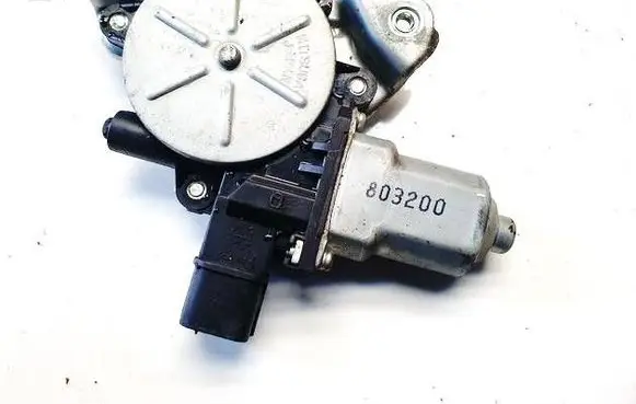 Front door window regulator motor