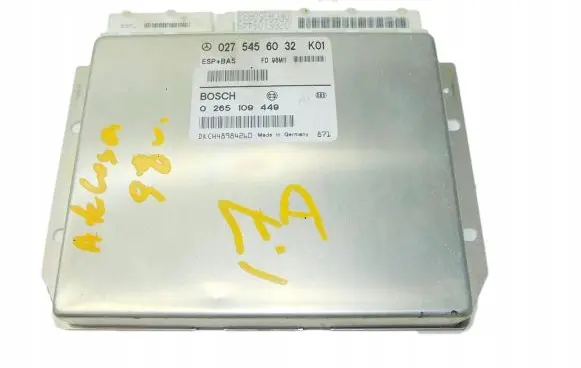 Mercedes-Benz A W168 ESP (stability system) control unit 0275456032