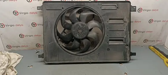 Electric radiator cooling fan