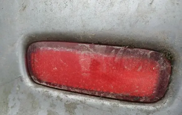 Peugeot 607 Rear tail light reflector