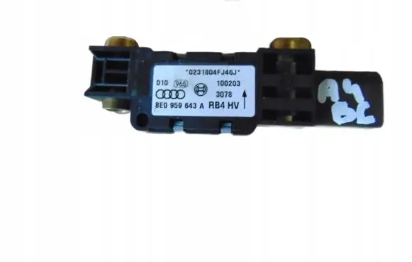 Audi A4 S4 B6 8E 8H Airbag deployment crash/impact sensor 8E0959643A