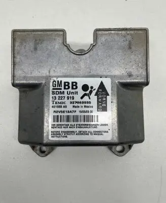 Opel Zafira B Airbag control unit/module 327963935 401555A5 13227919
