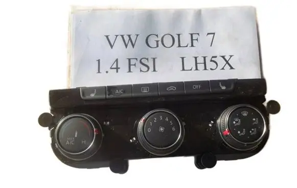 Volkswagen Golf VII Climate control unit 5G0907426AK