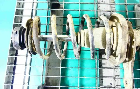 Front coil spring