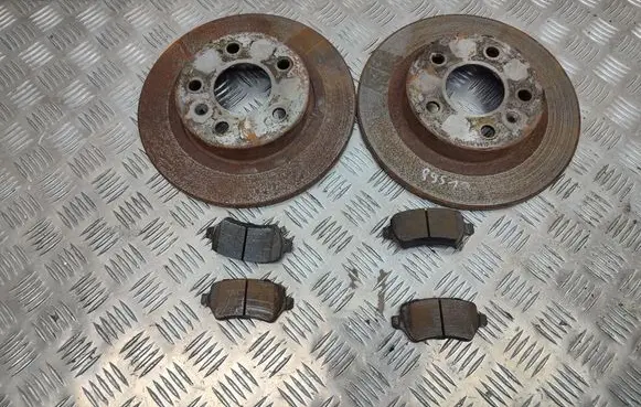 Opel Meriva B Rear brake disc