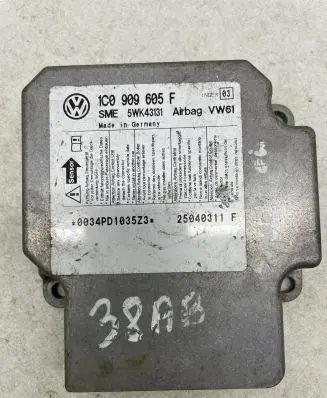 Skoda Superb B5 (3U) Airbag control unit/module 1C0909605F 5WK43131 25040311F