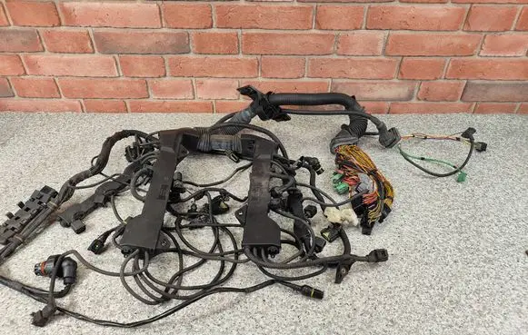 Engine installation wiring loom