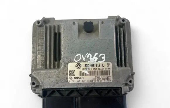 Volkswagen Golf VI Engine control unit/module ECU 03C906016AJ 0261S05808