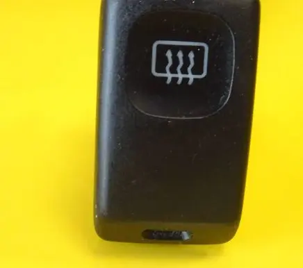 Volkswagen Golf IV Windscreen/window heater switch 191959621B