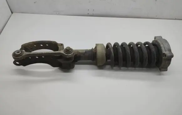 Audi Q7 4L Front shock absorber with coil spring 7L8412021
