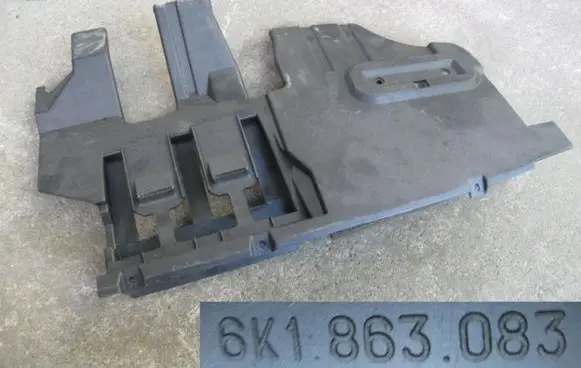 Seat Ibiza II (6k) Dashboard lower bottom trim panel 6K1863083