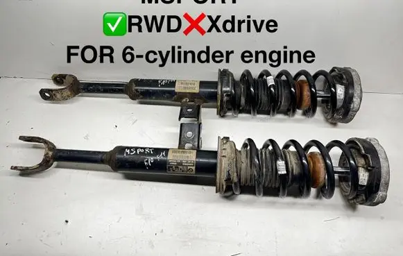 BMW 5 F10 F11 Front shock absorber with coil spring 6863895 6863898 814904008625