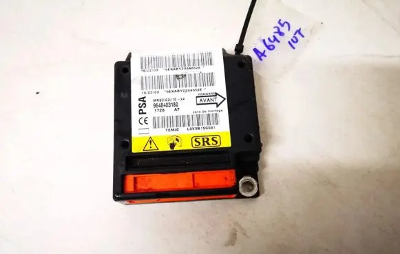 Citroen C5 Airbag control unit/module 9648403180