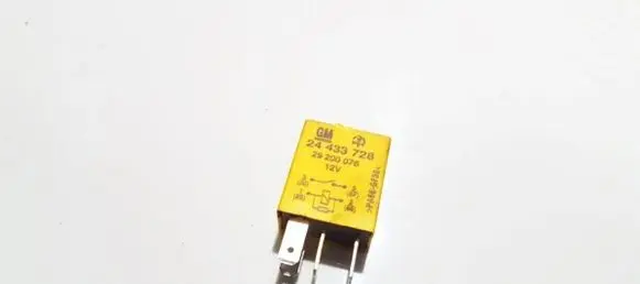 Opel Zafira A Other relay 24433728 29200076