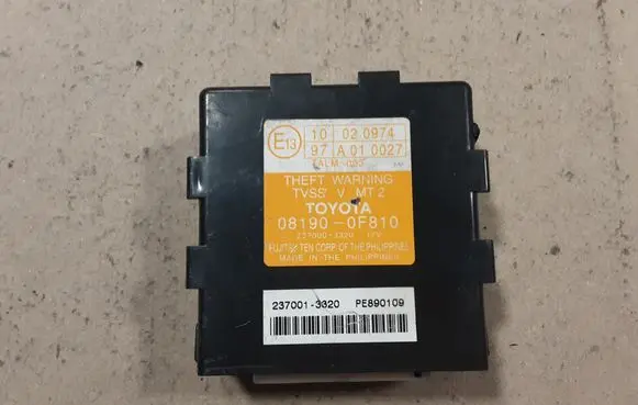 Toyota Corolla Verso AR10 Alarm control unit/module 081900F810