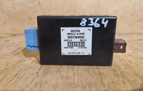 Peugeot 607 Alarm control unit/module 9657384680