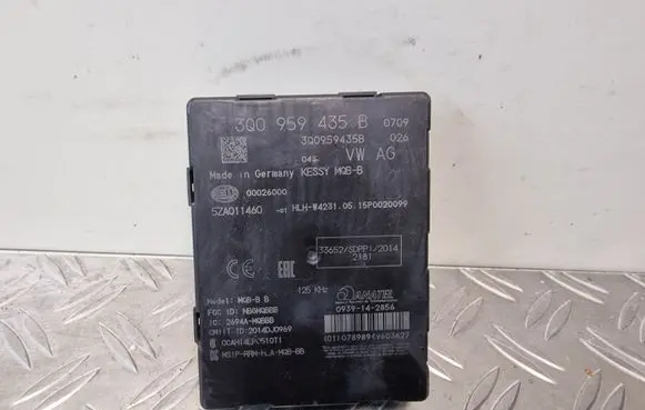 Volkswagen PASSAT B8 Keyless (KESSY) go control unit/module 3Q0959435B