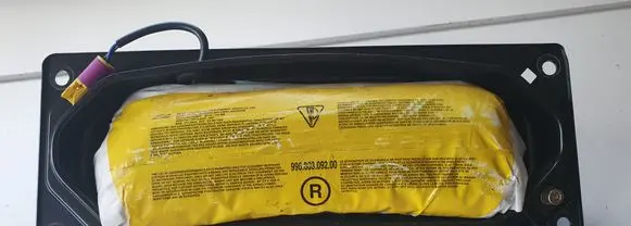 Front door airbag