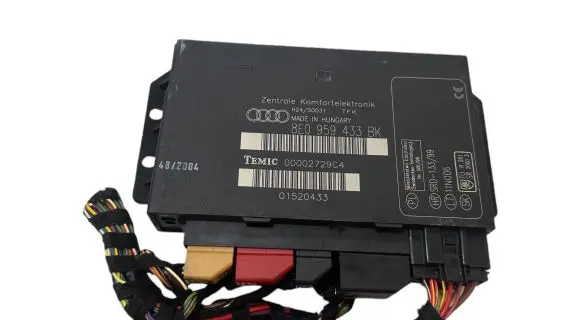 Audi A4 S4 B7 8E 8H Comfort/convenience module 8E0959433BK 00002729C4 01520433